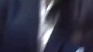 جنس تاكسي صريح: شقراء تأخذ المني في فمها من السائق