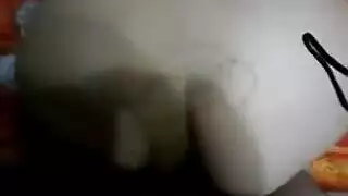 ربة منزل مصرية في إيلاج مزدوج شرجي ومهبلي