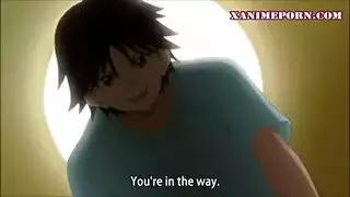 عاهرات الأنيمي تختنق بزبور إباحية ضخمة